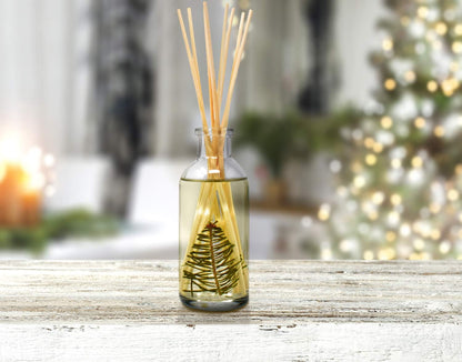 Urban Naturals Smoked Vanilla Reed Diffuser Set with Vanilla Bean, Sandalwood & Leather | Made in the USA - Colors A