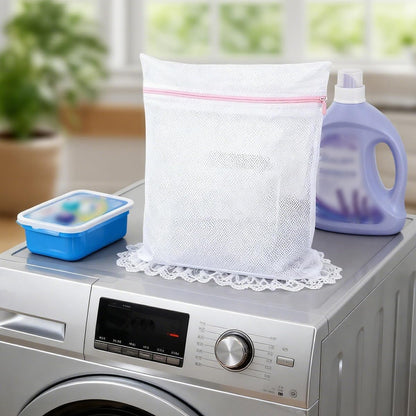 Mesh Laundry Bags for Delicates with Zipper,Lingerie Bags for Washing Delicates,Travel Storage Organize for Laundry,Blouse,Bra,Stocking,Lingerie