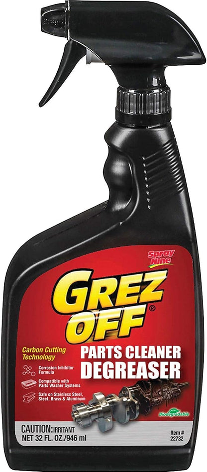 Spray Nine 22732 Grez-Off Heavy Duty Degreaser, 32 oz., Pack of 1