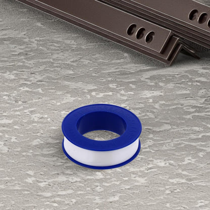 DOITOOL 12 Rolls PTFE Tape for Plumbing Pipe Joints and Pipes High Temperature Resistant Thread Seal Tape Easy to Use Water Sealing for Shower Head and Connections