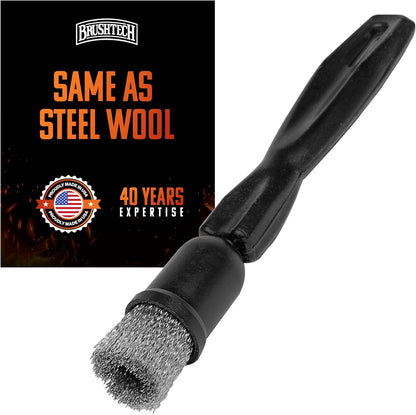 BRUSHTECH – Brushtech Same As Steel Wool for Non Sticks – Black
