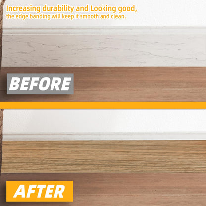 GSCIT Club Wood Grain Repair Tape, 2.4 inch X 15ft Self Adhesive Maple Grain Repair Patch for Tables, Chairs, Baseboards, Doors, Windows, Floors, Handicraft DIY. - Colors A