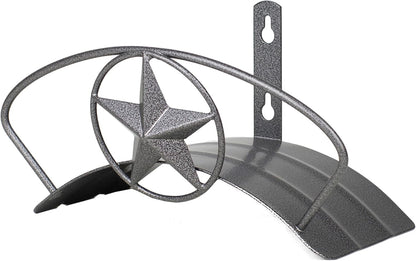 Yard Butler Heavy Duty Wall-Mounted Hose Hanger - Garden Hose Holder for Convenient Organization - Holds up to 125 Feet - Powder Coated Steel - Heavy Duty Bracing - Classic Design, Green