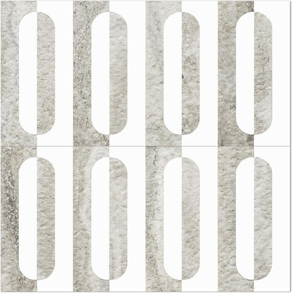 STICKGOO Peel and Stick Backsplash Tiles 12"x12", Waterproof Stick on Kitchen & Bathroom Backsplash, PVC Self Adhesive Wall Tiles for Fireplace, White/Marble Black (10 Sheets)