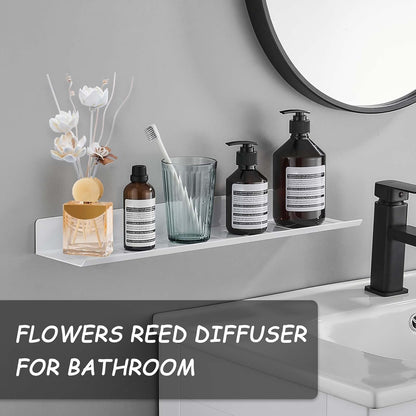 Flowers Reed Diffuser Sticks Set, Scent Diffuser Stick, Fake Dried Flowers Fragrance Oil Reed Diffuser Sticks for Bathroom Shelf, Office, Home Kitchen Decor (Bottle Not Included)