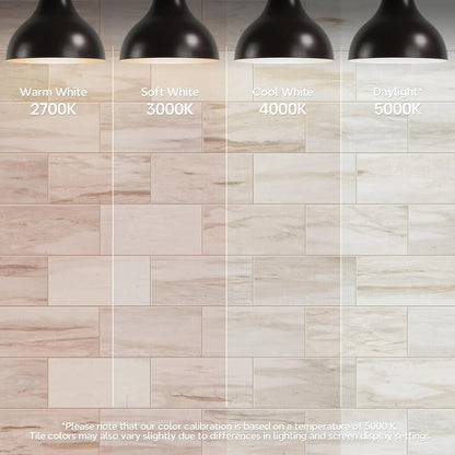 Vamos Tile 100-Piece Glossy Dolomite White Peel and Stick Backsplash Tile,3''x6'' PVC Subway Tile with White Grout, Stick on Backsplash for Kitchen/Bathroom/Fireplace