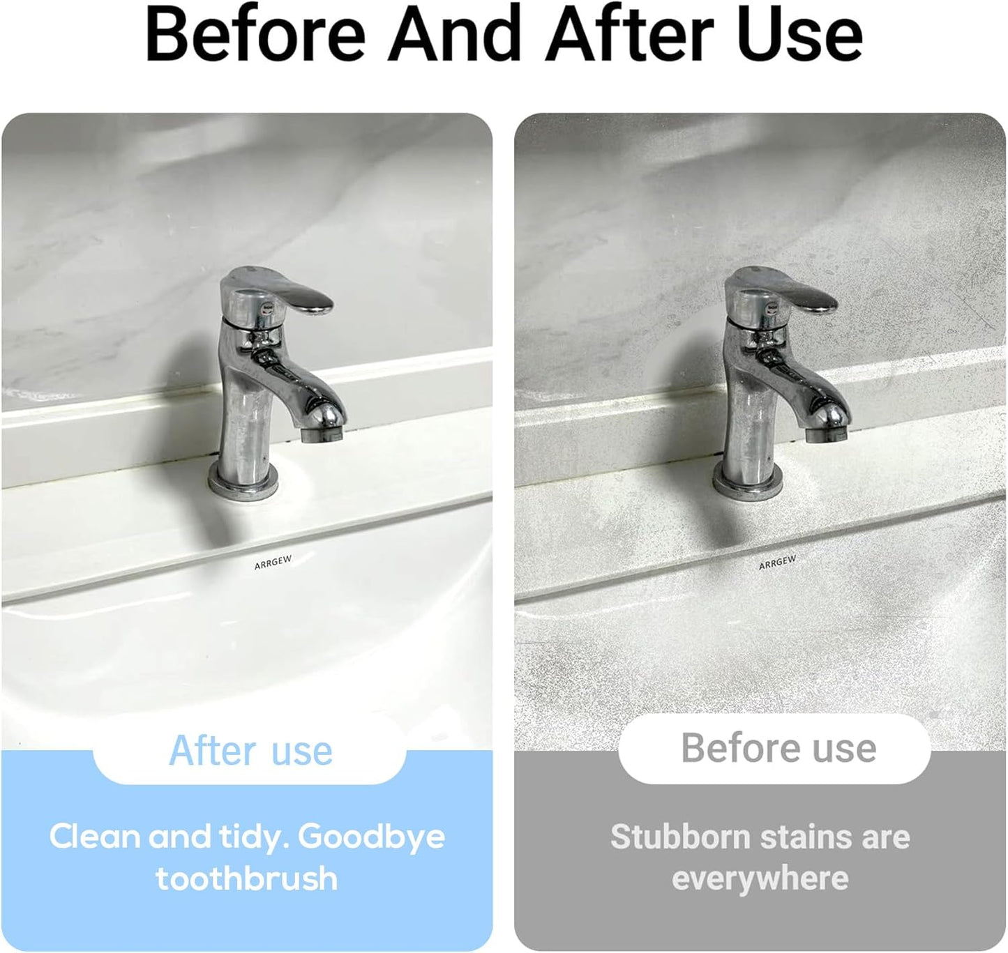 Set of 2 Stiff Bristle Detail Cleaning Brushes for Tight Spaces, Sink Edges, Grout Lines, Corners, Bottles and Small Appliances