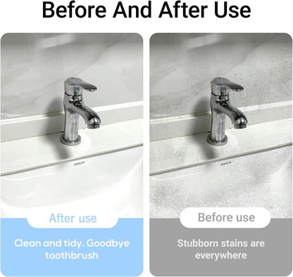 Set of 2 Stiff Bristle Detail Cleaning Brushes for Tight Spaces, Sink Edges, Grout Lines, Corners, Bottles and Small Appliances