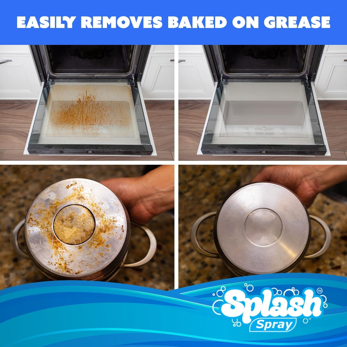 Multipurpose Cleaning Spray - Extra Strong Degreaser for Powerful Cleaning