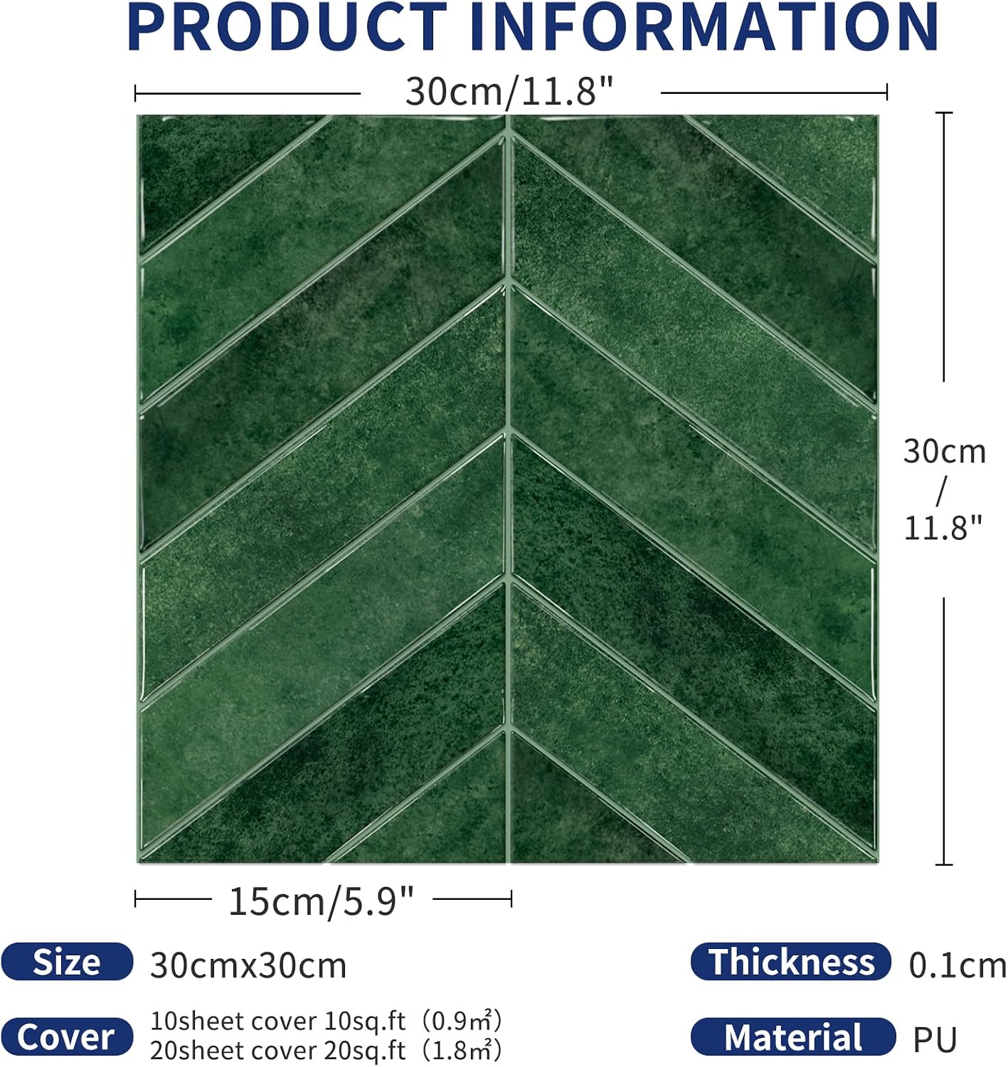 MORCART Peel and Stick Backsplash, 10 Sheets of 11.8"x11.8" - 3D Adhesive Waterproof Wall Tiles for Kitchen, Bathroom, Living Room, Subway Tiles, Gray-Apricot