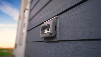 Intermatic WP6000W Low-Profile In-Use Weatherproof Cover, White - Durable Outdoor Outlet Protection | Expandable Design | Easy Installation