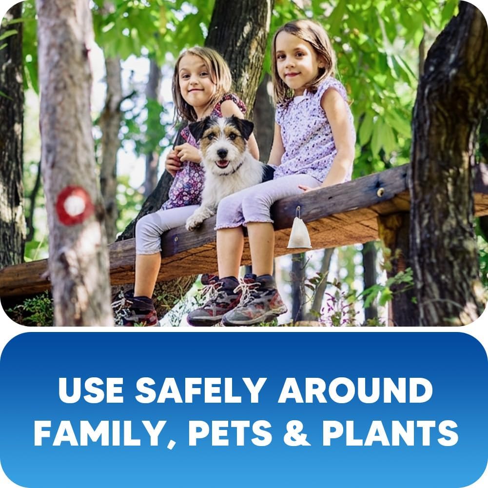 Mosquito Repellent Outdoor Patio, Mosquito Repellent Balls, Mosquitoes Deterrent for Yard, Keep Mosquito Away for Garage/Porch/Camping, Mosquito Control Indoor, Covers up to 120 sq ft-8P