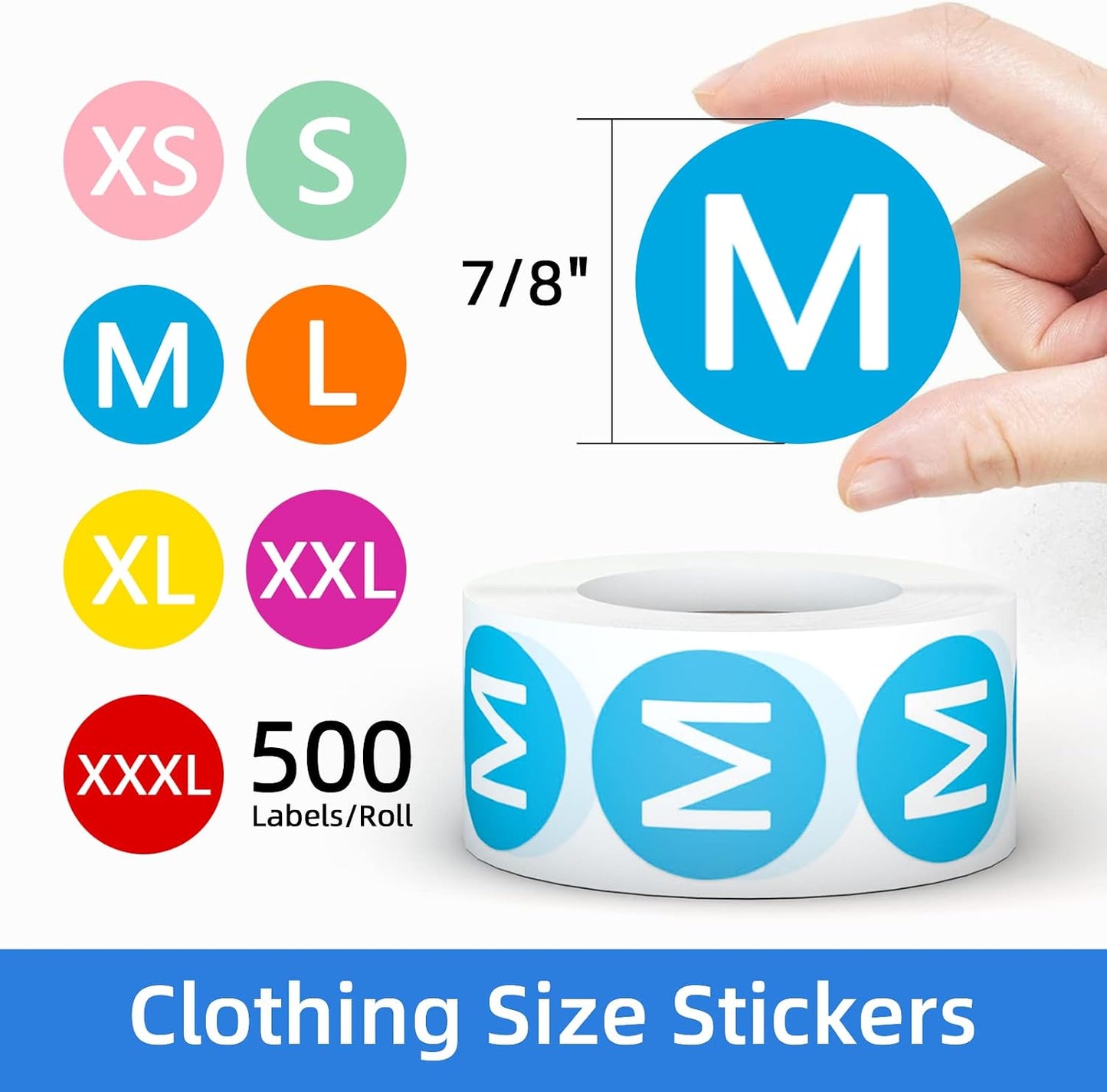 960 Count Home Moving Labels,16 Rolls Different Color Coding Moving Labels for Boxes Stickers + Fragile Moving Stickers + 1 Blank Label Roll for Customized Use