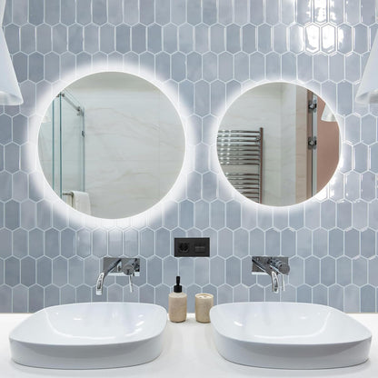 Art3d 10-Sheet Heavy-Duty Peel and Stick Backsplash, Self-Adhesive Vinyl Wall Tiles for Kitchen Countertop Bathroom, White