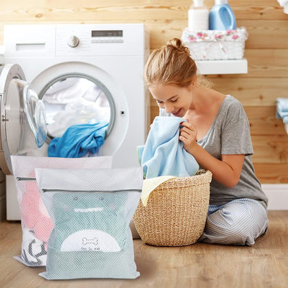 Vivifying Extra Large Mesh Laundry Bag, 2 Pack XXL Oversize Honeycomb Mesh Wash Bags for Washing Machine, Coats, Stuffed Toys, Blanket, Bedding, Sweater, Delicates Clothes (27 x 35 Inches)