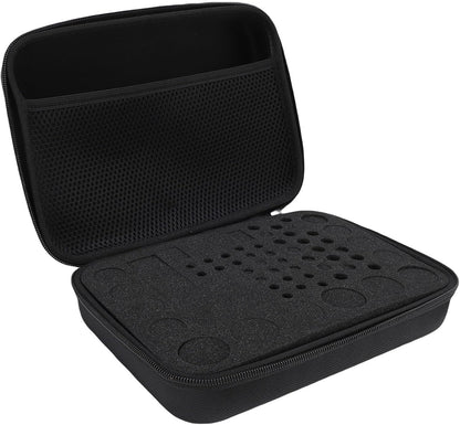 Hard Battery Organizer Case, Battery Organizer Storage Box, Batteries Storage Holder for AA AAA C D 3V 9V Batteries Battery Tester Other accessories