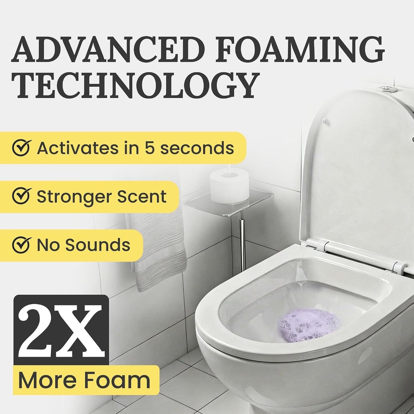 Who Knew Toilet Bombs for Smell - 14 Citrus Sachets | Drop Before You Go Poop | Toilet Odor Eliminator & Poop Smell Eliminator | Portable Bathroom Deodorizer for Travel, Guest Bathrooms & On-The-Go