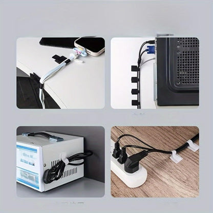 20PCS Cable Management Clips, Reusable Cable Management Organizer, Organizer in Home, Office, Kitchen, School