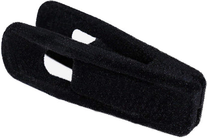 Tinfol Velvet Hanger Clips, 24 Pack Black Pants Hangers Clips, Large Opening Clothes Pin, Strong Finger Flocked Clip Perfect for Use with Slim-line Clothes Velvet Hanger