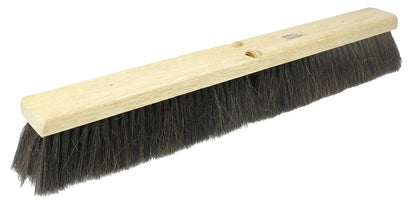 Weiler 42042 24" Fine Sweep Floor Brush, Flagged Silver Polystyrene Fill, Natural