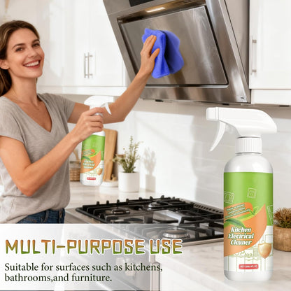 2PCS Electrolyzed Ion Kitchen Electrical Cleaner Spray- Electrolyzed Ion Kitchen Heavy Duty Cleaner Degreaser, Multi-purpose Household Cleaning, for Household, Oven, Stove, Range Hood