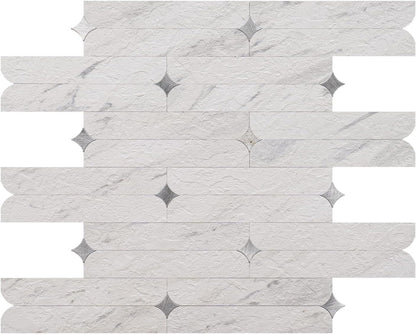 Peel and Stick Backsplash Tile, 10 Sheets Waterproof PVC Wall Tiles for Kitchen Bathroom, Thick Self Adhesive Stick on Backsplash, Covers 9.67 Sq.Ft