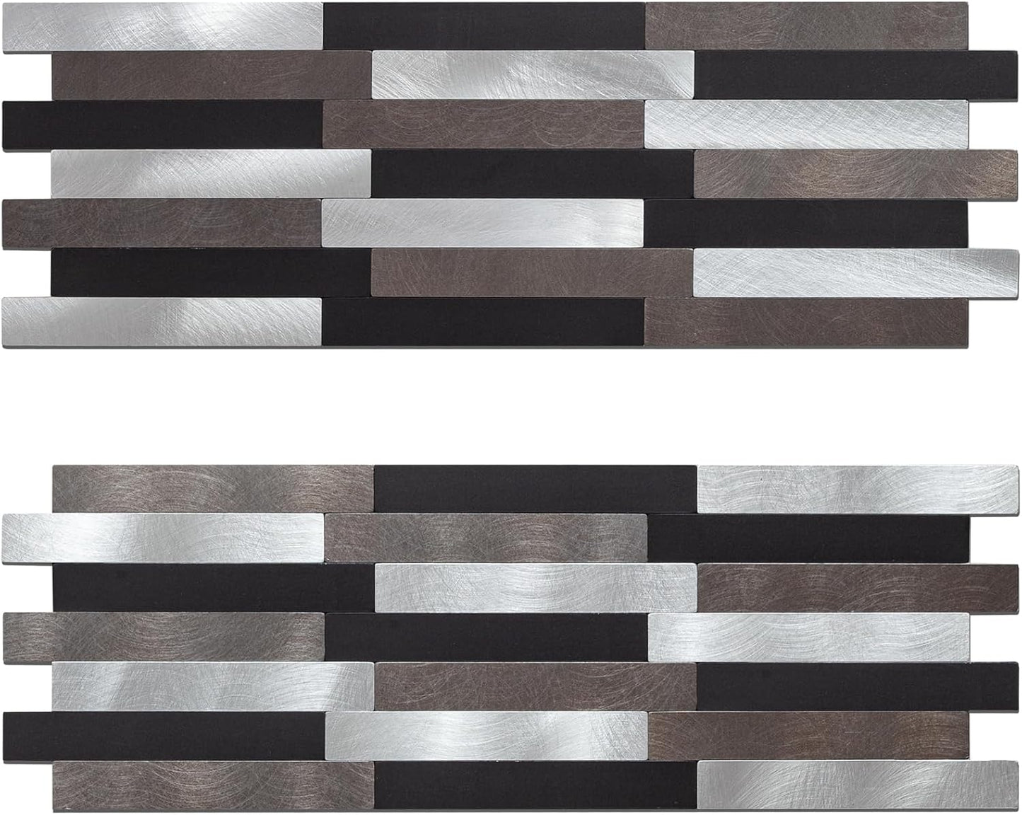 Midcard 20 Sheet Peel and Stick Backsplash, White Marble PVC Wall Tile for Kitchen Backsplash