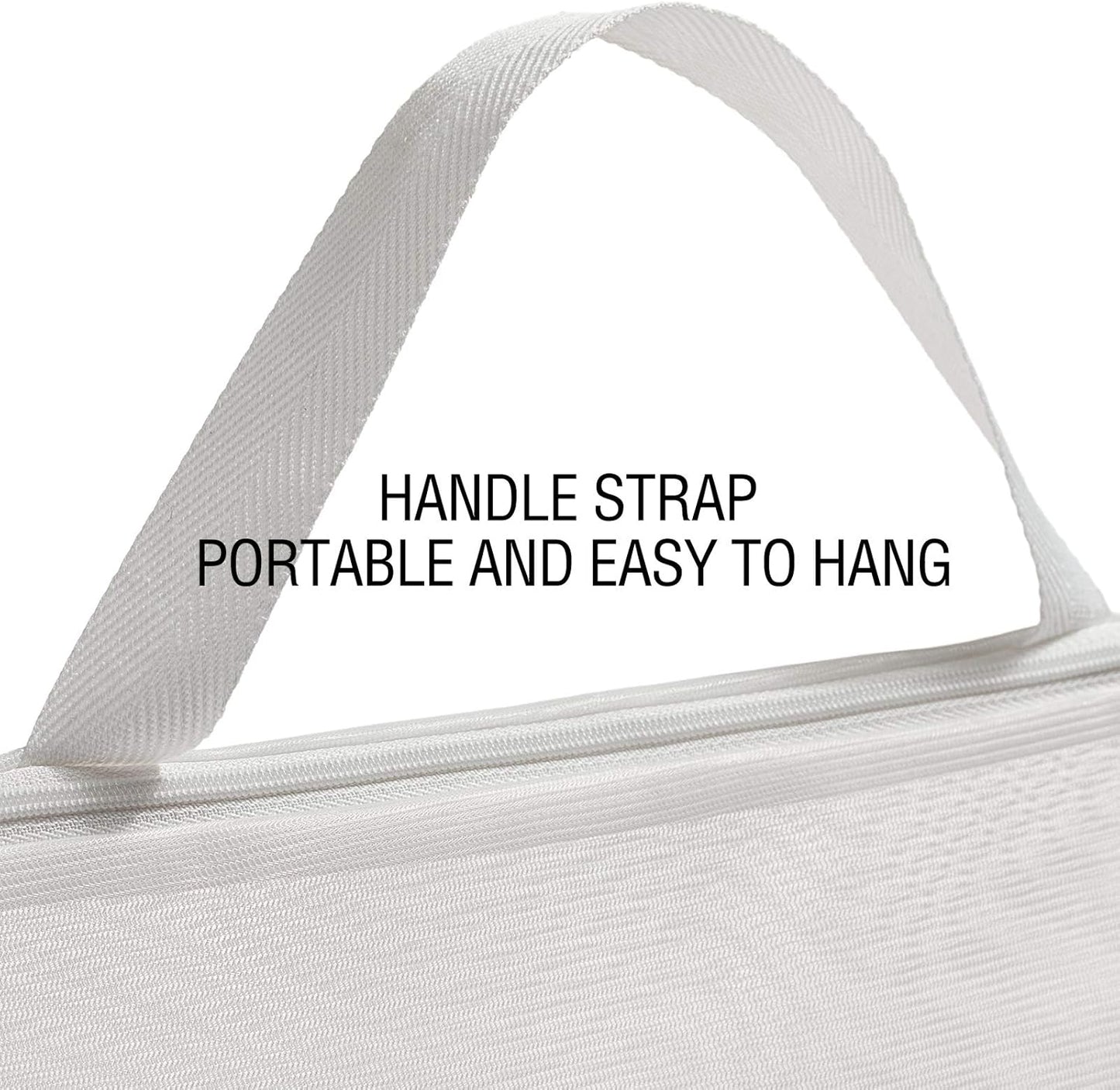 Tenrai Laundry Bag Mesh Wash Bag，Use YKK Zipper，Tote Bag Bathroom Hanging, Bra Fine Mesh Wash Bag for Underwear 3 Bags（3L Cellular Mesh）