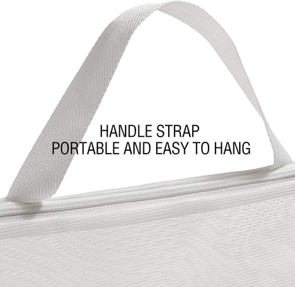 Tenrai Laundry Bag Mesh Wash Bag，Use YKK Zipper，Tote Bag Bathroom Hanging, Bra Fine Mesh Wash Bag for Underwear 3 Bags（3L Cellular Mesh）