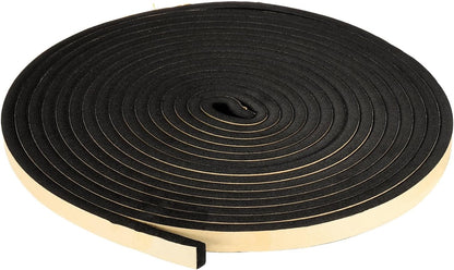 PATIKIL Foam Insulation Tape, 1-1/2" W x 1/8" t x 32.8FT Self Adhesive Weather Stripping Door Seal Strip for Door Window Air Conditioning, Black - Colors A