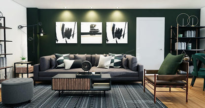 Dimoon 118''x17.7'' Green Peel and Stick Wallpaper Contact Paper Modern Self Adhesive Wall Paper Removable Renter Friendly Textured Solid Color Shelf Cabinet Vinyl Roll (118''x17.7'',Dark Green) - Colors B