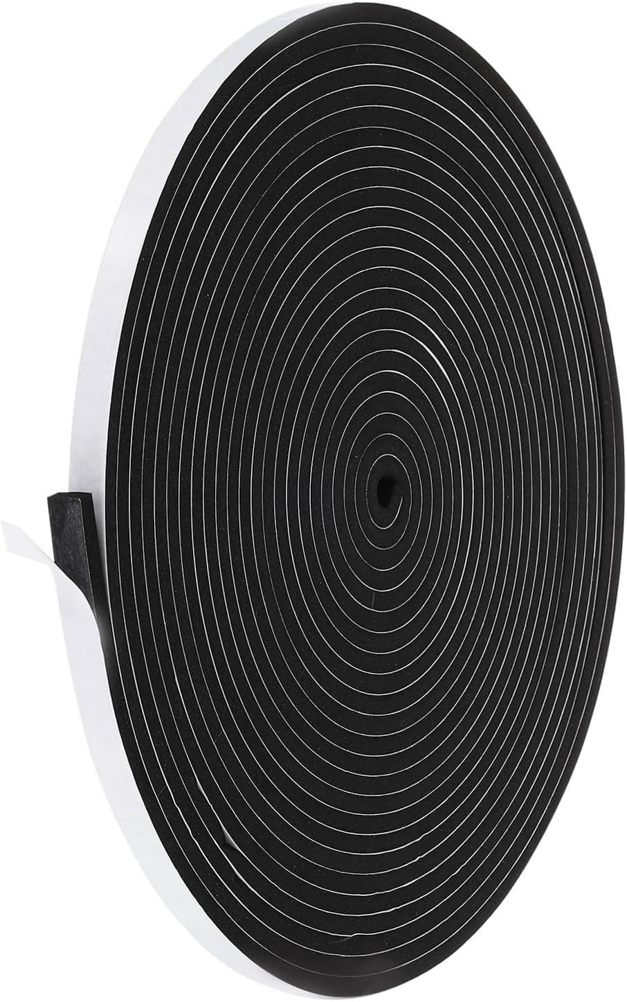 PATIKIL Weather Stripping Door Seal Strip, 3/8 Inch x 1/4 Inch x 32 Ft Self Adhesive Soundproof High Density Foam Tape Insulation for Door Window Air Conditioning, White - Colors B