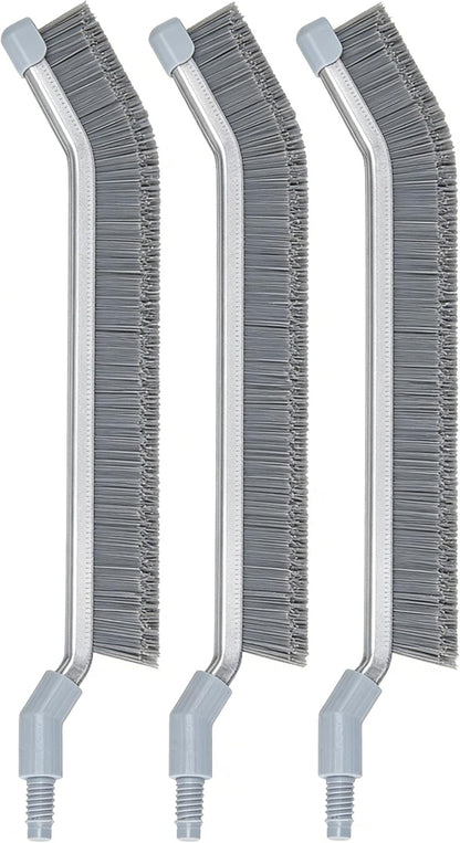 DIY V-Shaped Hard-Bristle Crevice Brush – Replacement for PalNests Crevice Cleaning Brush CB03 & CB04, Deep Clean for Kitchen, Bathroom, Grout & Tight Gaps, Pack of 3