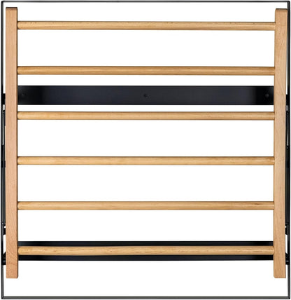 TOMACE Wall Mounted Clothes Drying Rack Laundry Drying Rack Collapsible