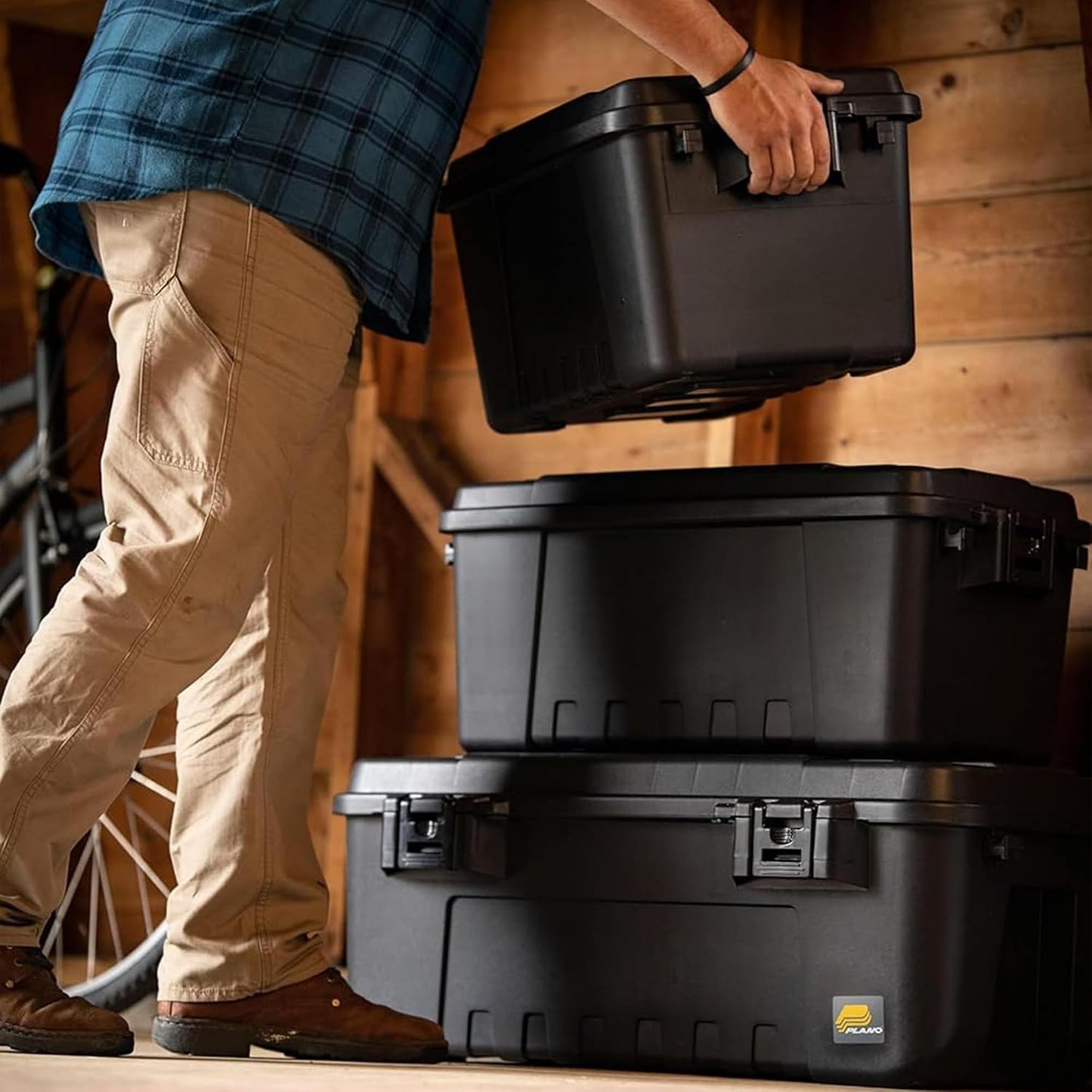Plano Storage Trunk - 108 Quart w/ Wheels (1819) - Hunter Green