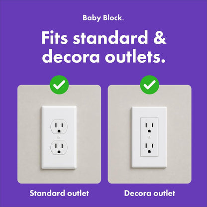 Outlet Cover Box Baby Proofing – Child Safety Outlet Protector Box for Plugs & Cords, Locking Childproof Plug Cover, Outlet Covers Baby Proofing Solution