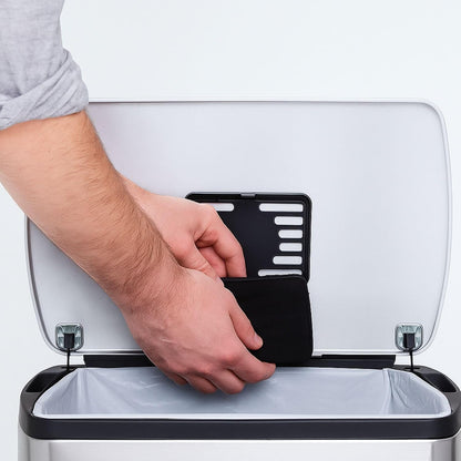 Nispira Activated Charcoal Odor Filter Refills Deodorizers Compatible with Simplehuman Filter Case Trash Cans, 4 Packs