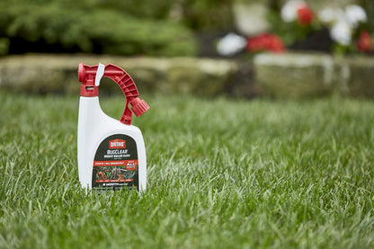 Ortho BugClear Insect Killer for Lawns & Landscapes Ready to Spray - Hose-End Applicator, Outdoor Bug Spray, Kills Mosquitoes, Ants, Spiders, and More, 32 fl. oz.