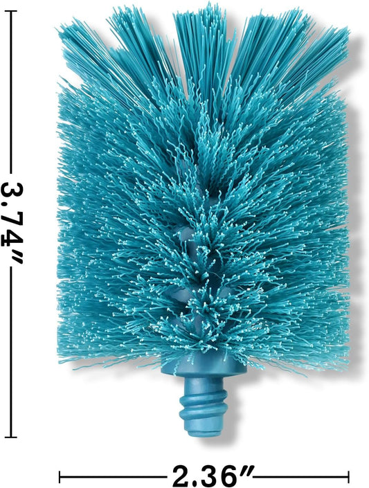 2-in-1 Bottle Brush Refills, Replacement Brush Heads, 3 Pack