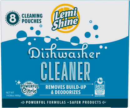 Lemi Shine Garbage Disposal Cleaner and Deodorizer Powered By Citric Acid | Foam Cleaner For Kitchen Garbage Disposal with a Natural, Fresh Lemon Scent (2 Count)