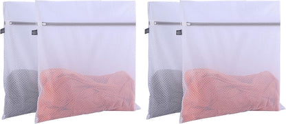 Kimmama Laundry Mesh Wash Bags, Garment Bag for Washing Machine, 2XXL | Honeycomb Laundey Bags for Sheet, Throw Blanket, Curtain, Cushion Cover, Comforter, Tumble Dryer Safe, Extra Large