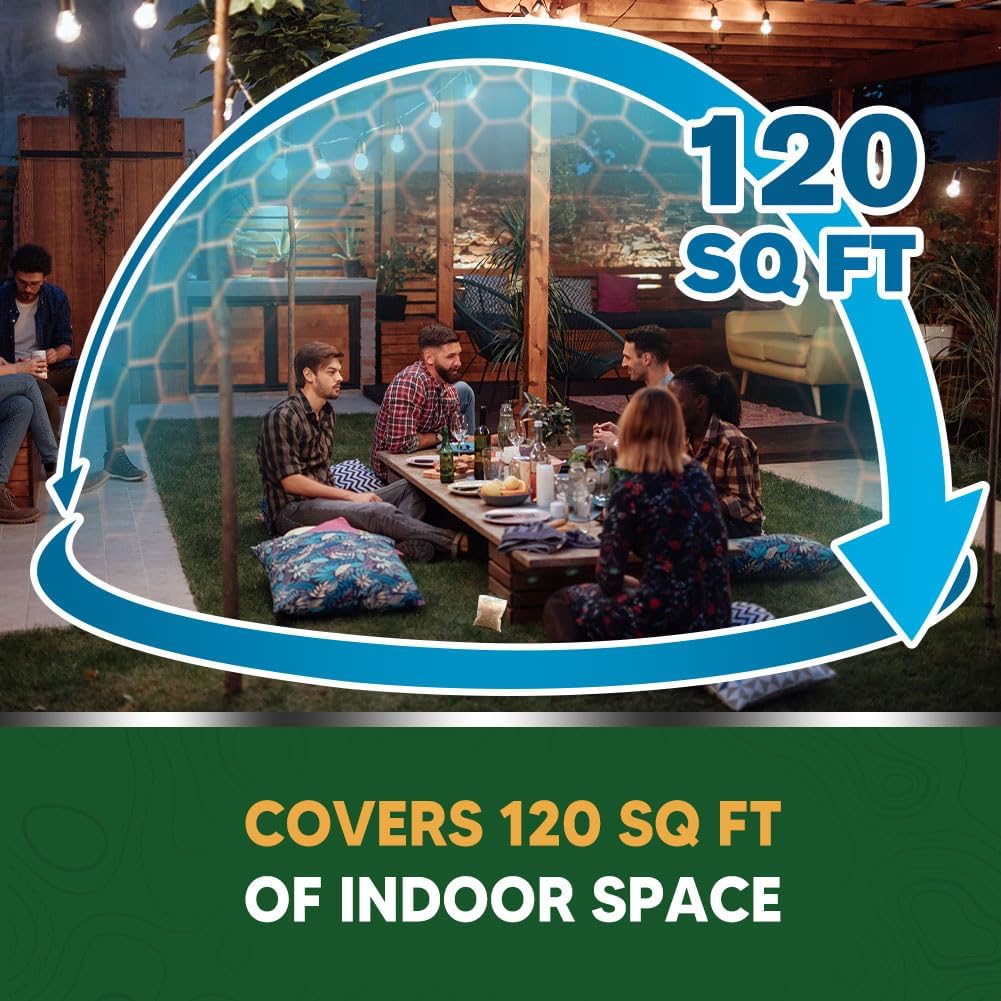 Mosquito Repellent, Mosquitoes Repellent Indoor, Keep Mosquito Away, Covers 120 sq ft of Space,Safe for People and Pets, Perfect for Patio,Bedroom,Garden,Camping-8P