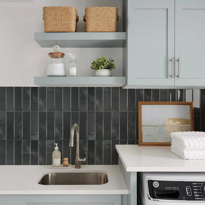 STICKGOO 10-Sheet Peel and Stick Backsplash Tile, Self Adhesive Vinyl Wall Tiles, Stick on Backsplash for Kitchen and Bathroom(Thicker Design)