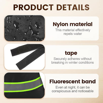 Outdoor Faucet Covers for Winter, 9.8" x 6.3" Insulated Spigot Cover, Waterproof Hose Bib Covers for Freeze Protection, Patio Winterizing Home Must-Have Faucet Cover for Outside Yard (Green, 2PC)