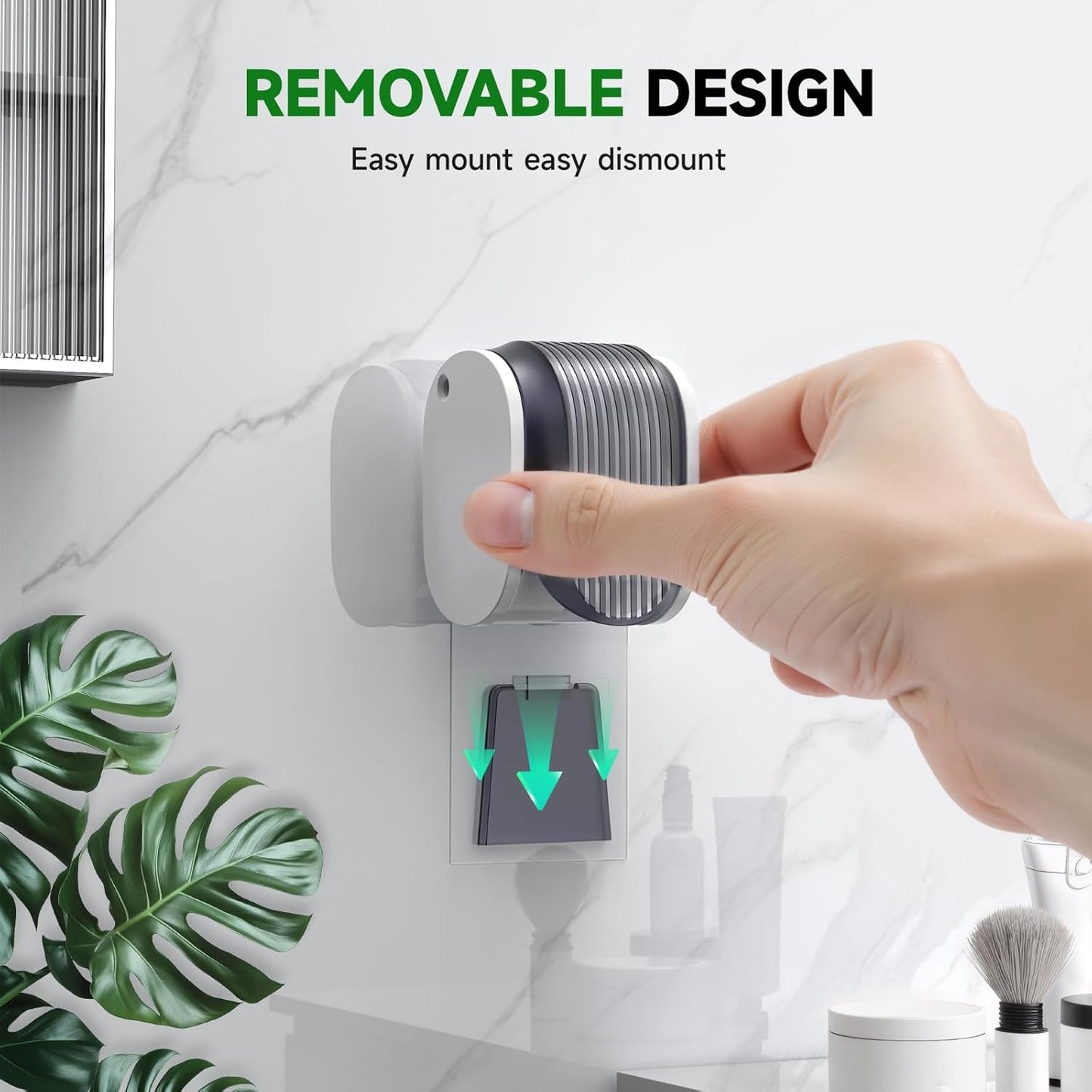 2 Pcs Toothbrush Holders Wall Mounted, Single Slot Design, Shower Self Adhesive Wall Mounted Toothbrush Holder with Cover, Waterproof and Dustproof, Suitable for Bathroom, Family, Travel (Transparent)