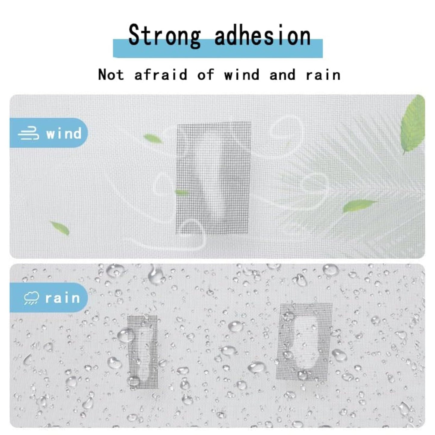Heavy Duty Self-Adhesive Screen Repair Strip, Fiberglass Mesh Tape for Window and Door Screens – Quick Fix for Holes, Tears, and Rips