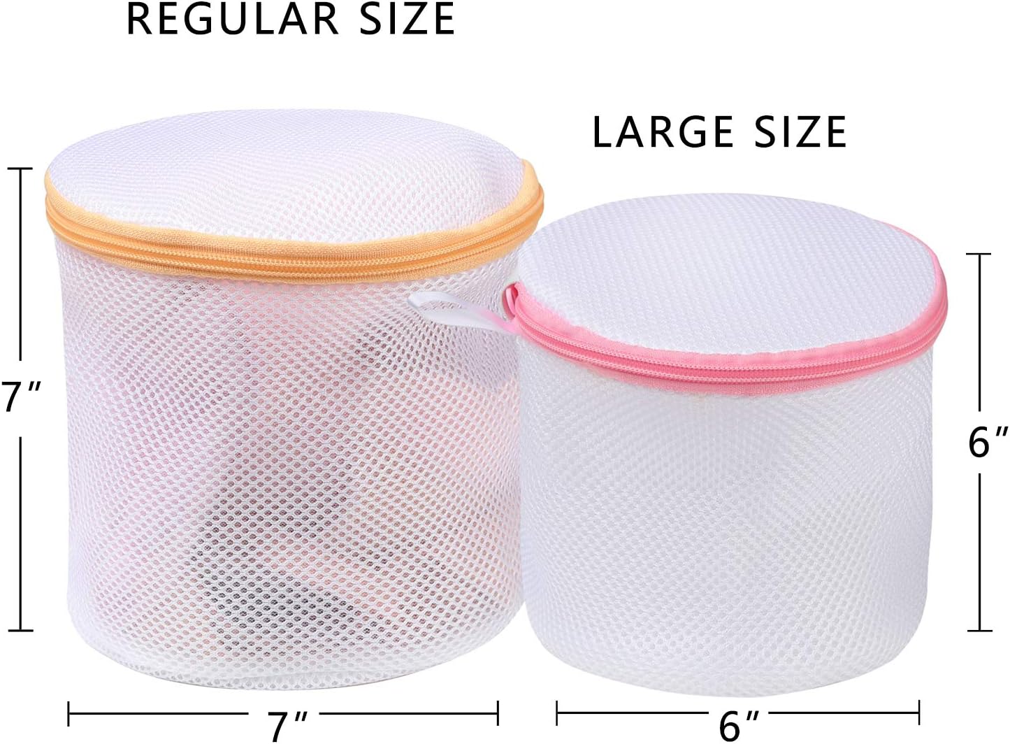 BAGAIL Laundry Bags Mesh Wash Bag for Intimates Lingerie and Delicates, 5Pcs (1XL,2L,2M)