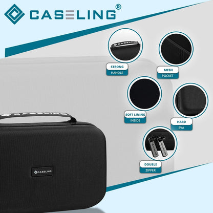 Caseling case 13.5" x 8.3" - Fits GB150 3000A Car Battery Jump Starter | Fits GB150 3000A, shockproof EVA shell, large mesh pocket for cables & charger. Case only, device not included