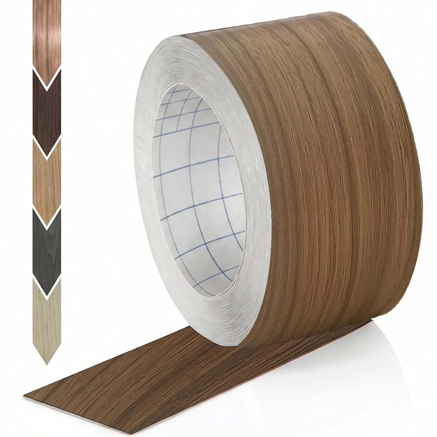 GSCIT Club Wood Grain Repair Tape, 2.4 inch X 15ft Self Adhesive Maple Grain Repair Patch for Tables, Chairs, Baseboards, Doors, Windows, Floors, Handicraft DIY. - Colors B