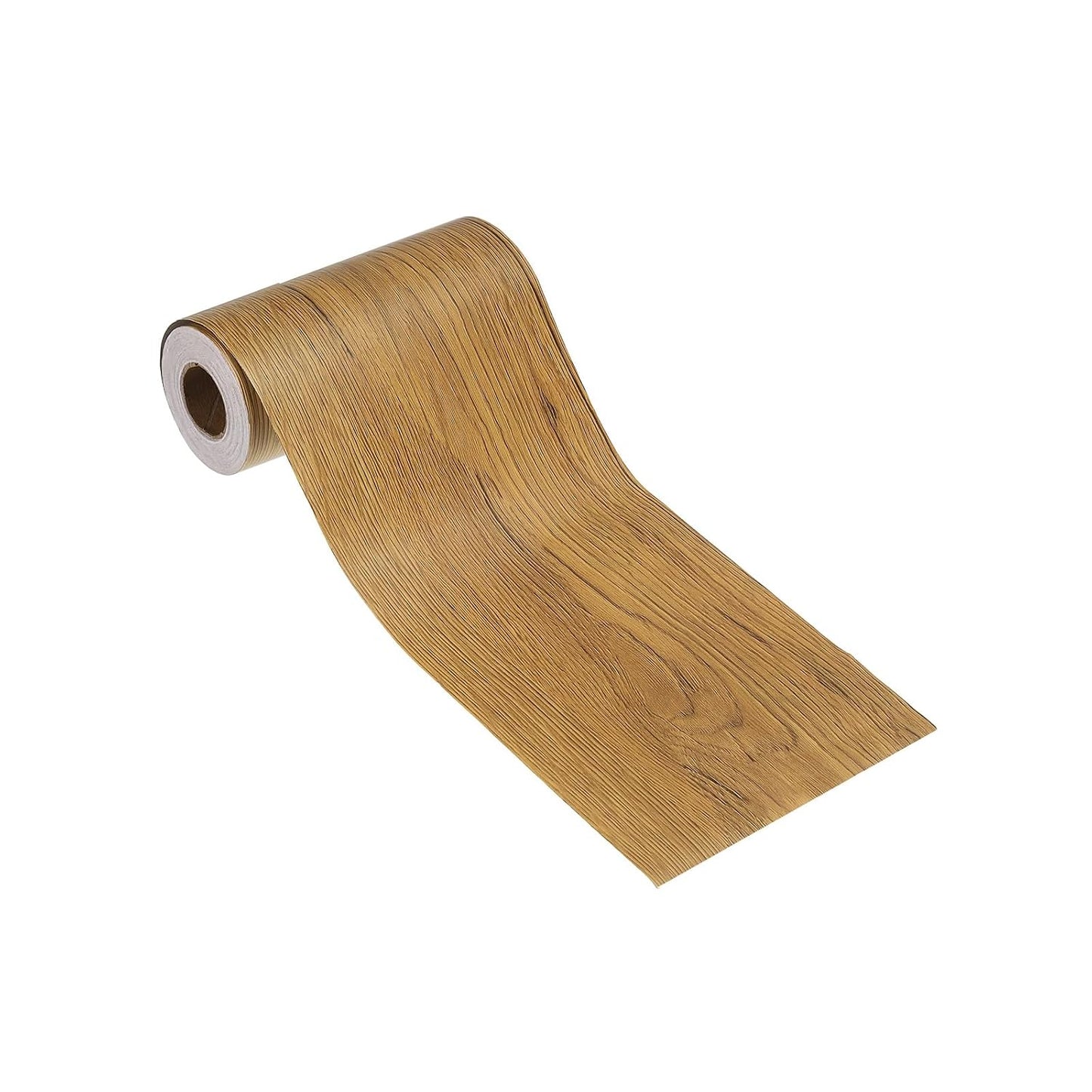 PATIKIL Self Adhesive Wood Grain Repair Tape 33'x 3", Multi-Use Realistic Wood Grain Repair Patch for Furniture Floor Door Table Chair Windows Handicraft DIY, Yellow Teak